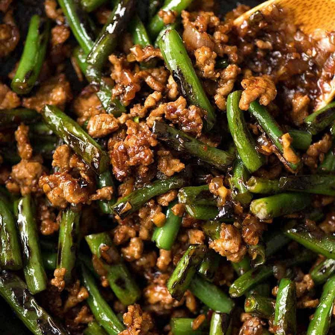 Pork Stir Fry with Green Beans