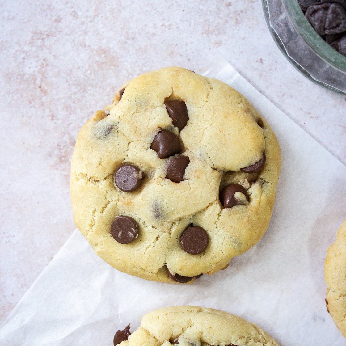 Condensed Milk Chocolate Chip Cookies