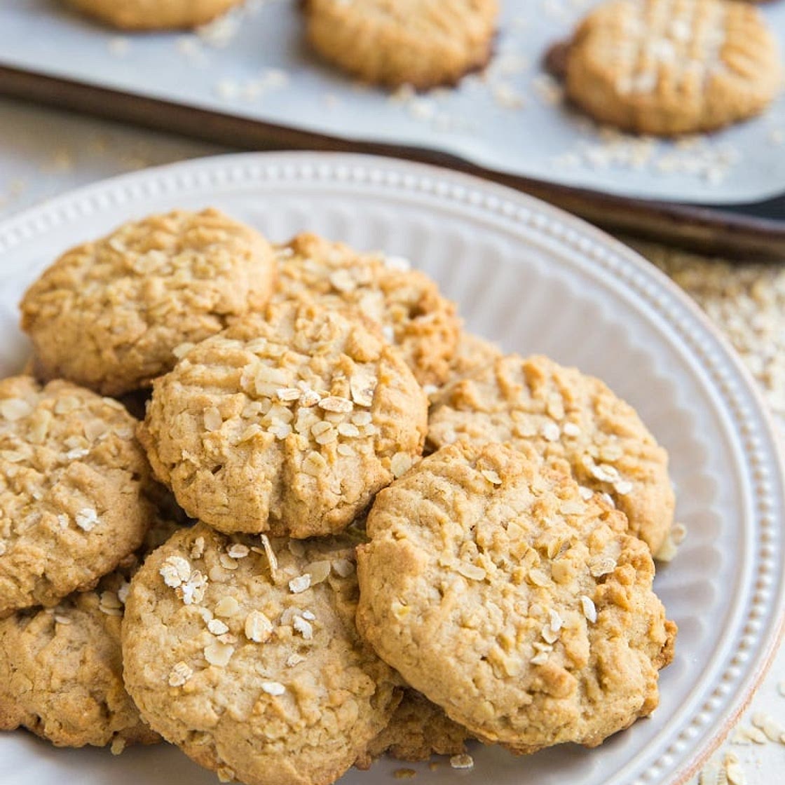 Gluten-Free Peanut Butter Oatmeal Cookies