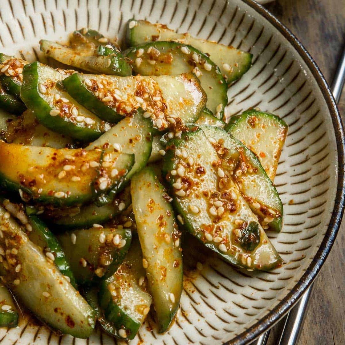 Easy Korean Cucumber Salad (Oi Muchim)
