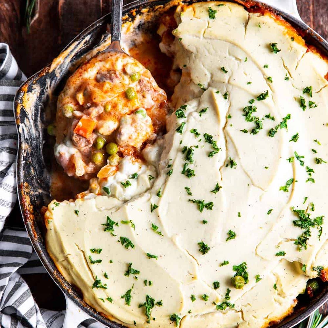 Paleo and Low Carb Shepherd’s Pie {Whole30}