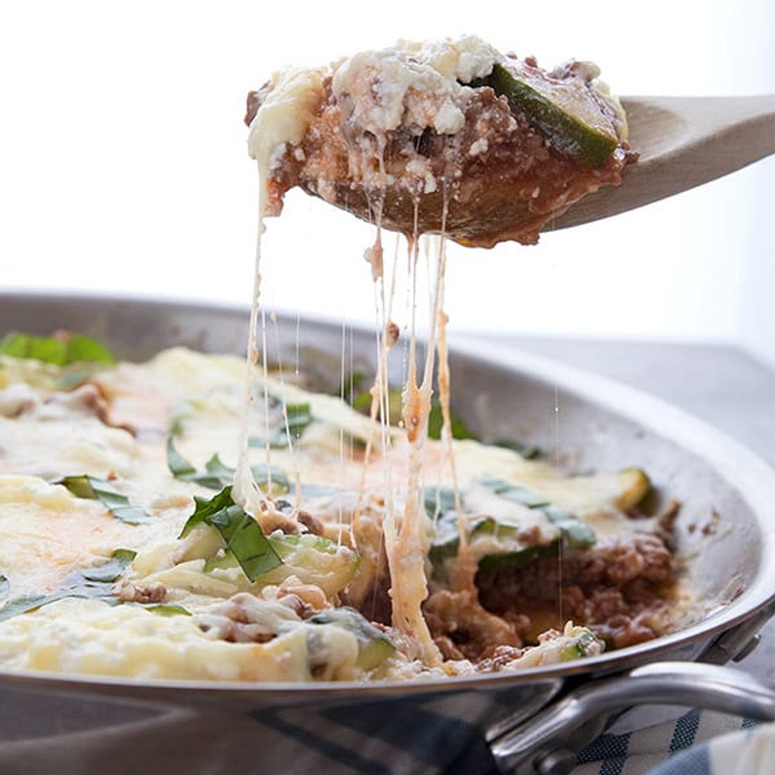 Keto Skillet Lasagna