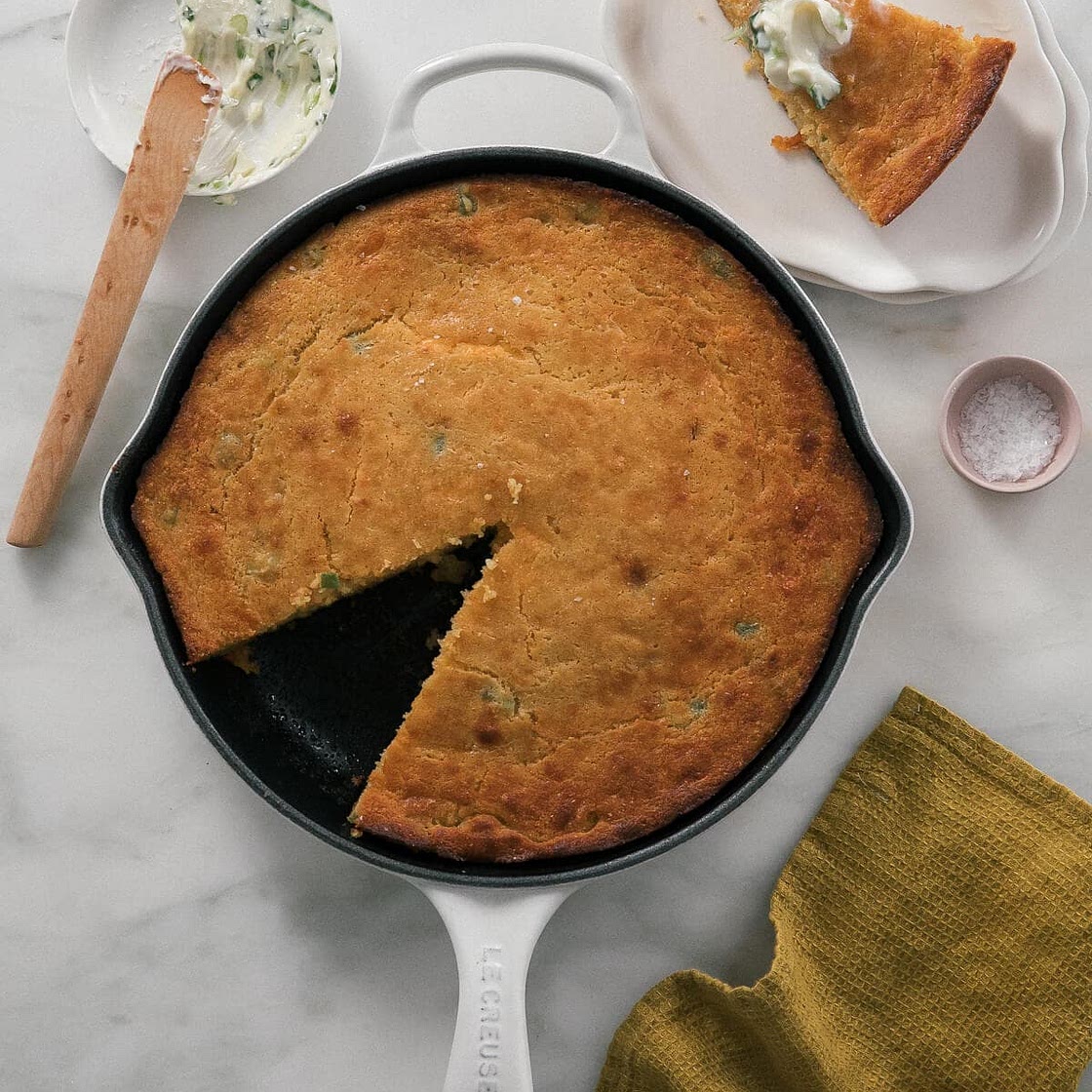 Jalapeño Cheddar Cornbread Recipe