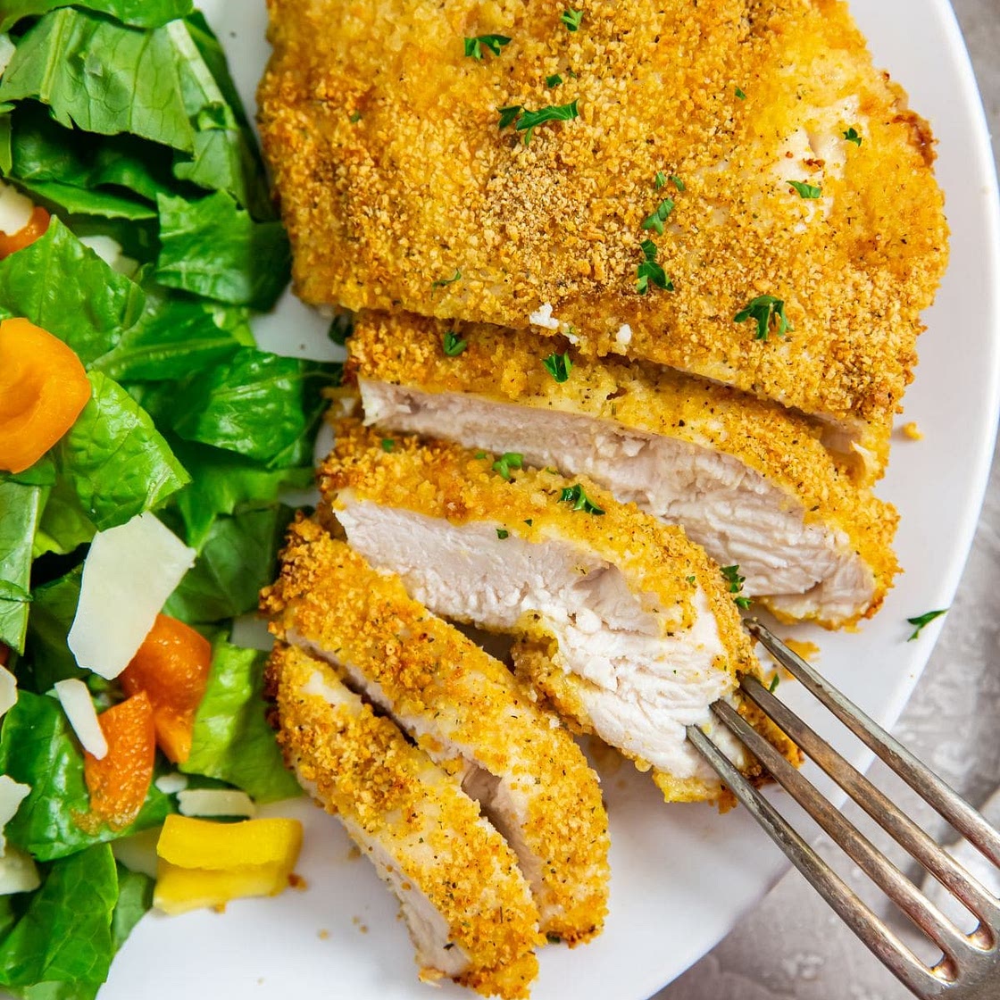 Air Fryer Shake n Bake Chicken Breast