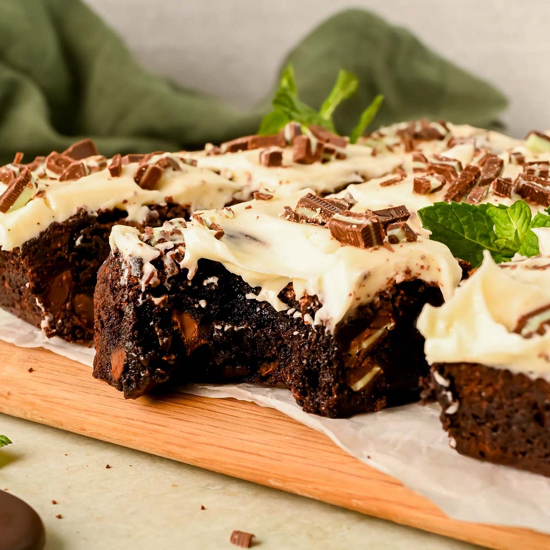 Andes Mint Brownies