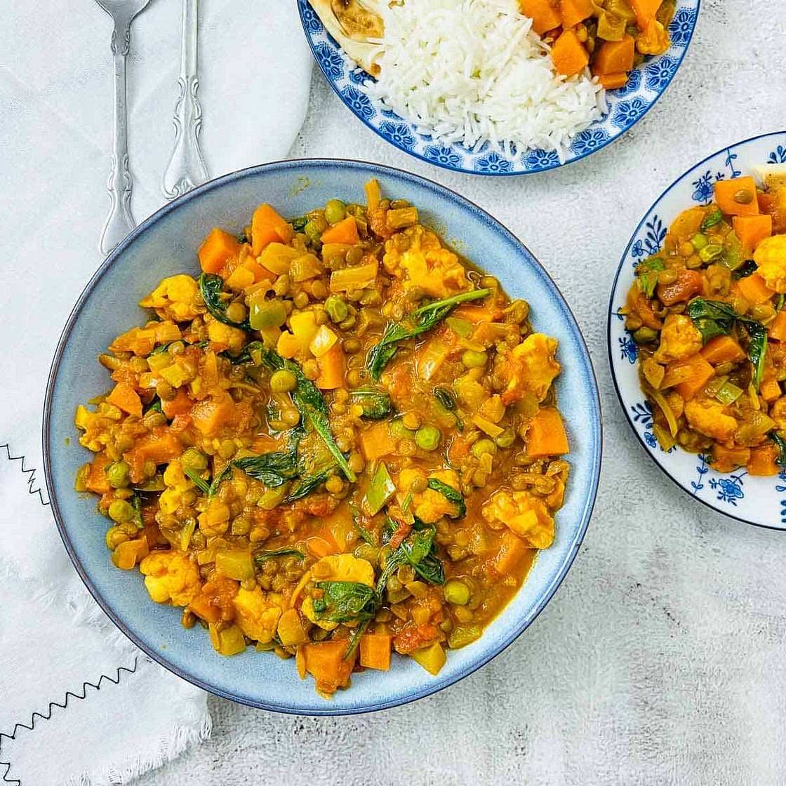 Vegetable Lentil Curry