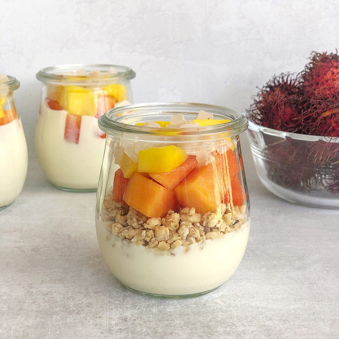 Tropical Fruit Parfait