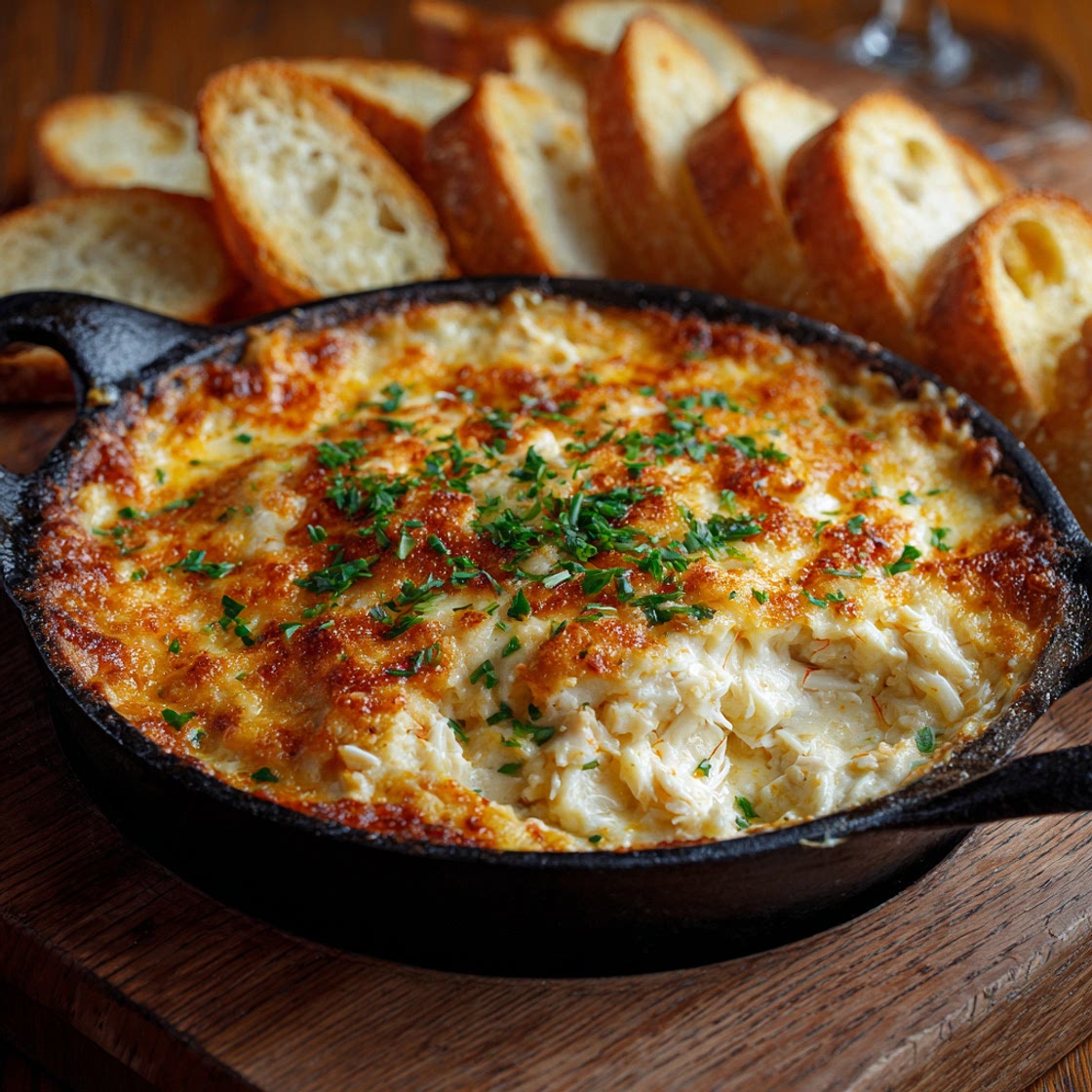 The Best Hot Crab Dip