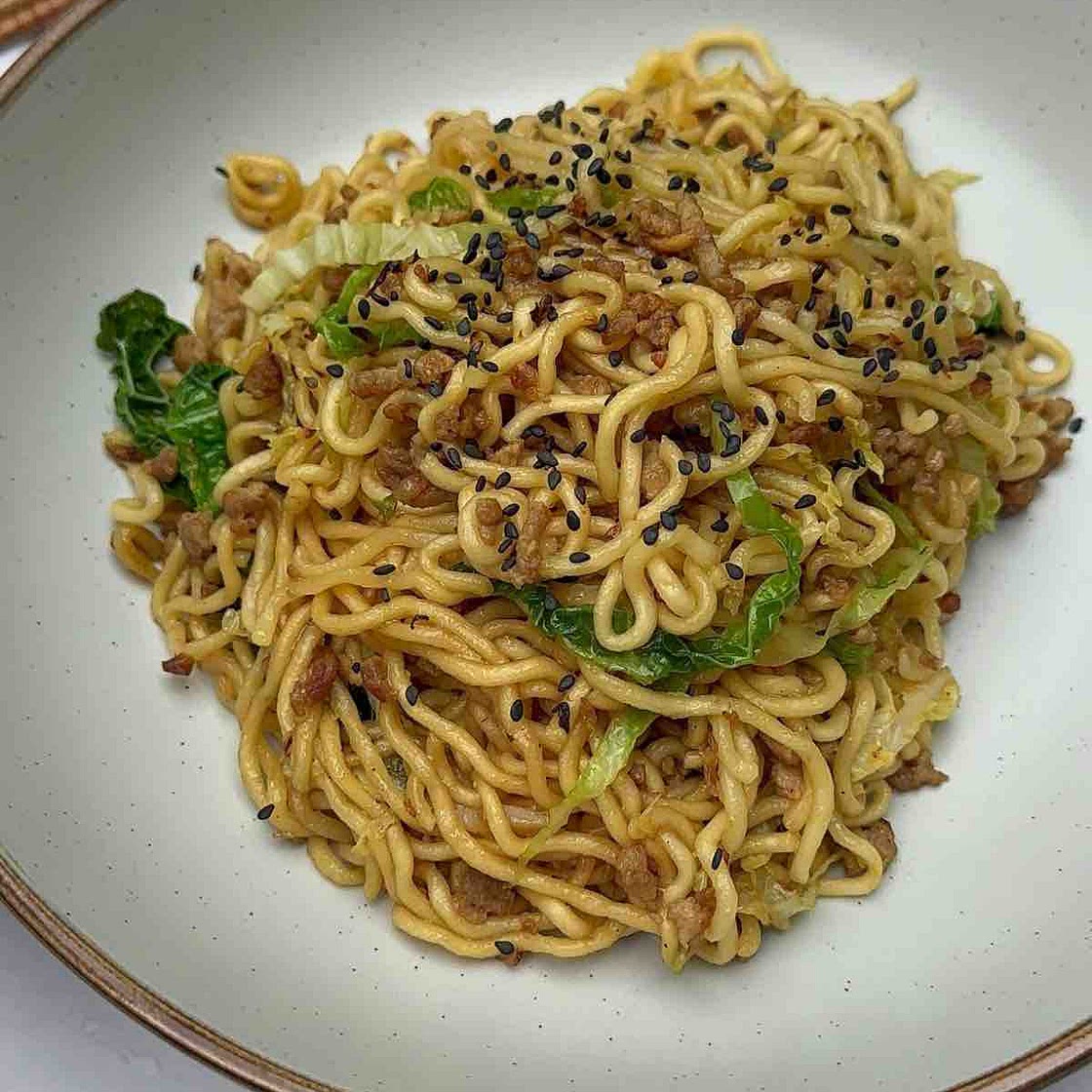 Turkey Mince Noodles