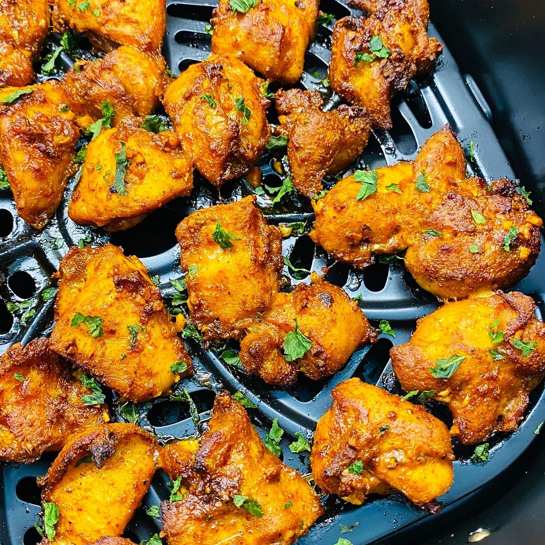 Air Fryer Nashville Hot Chicken Bites