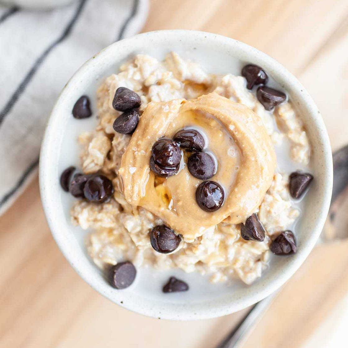 Vegan Protein Cookie Dough Overnight Oats