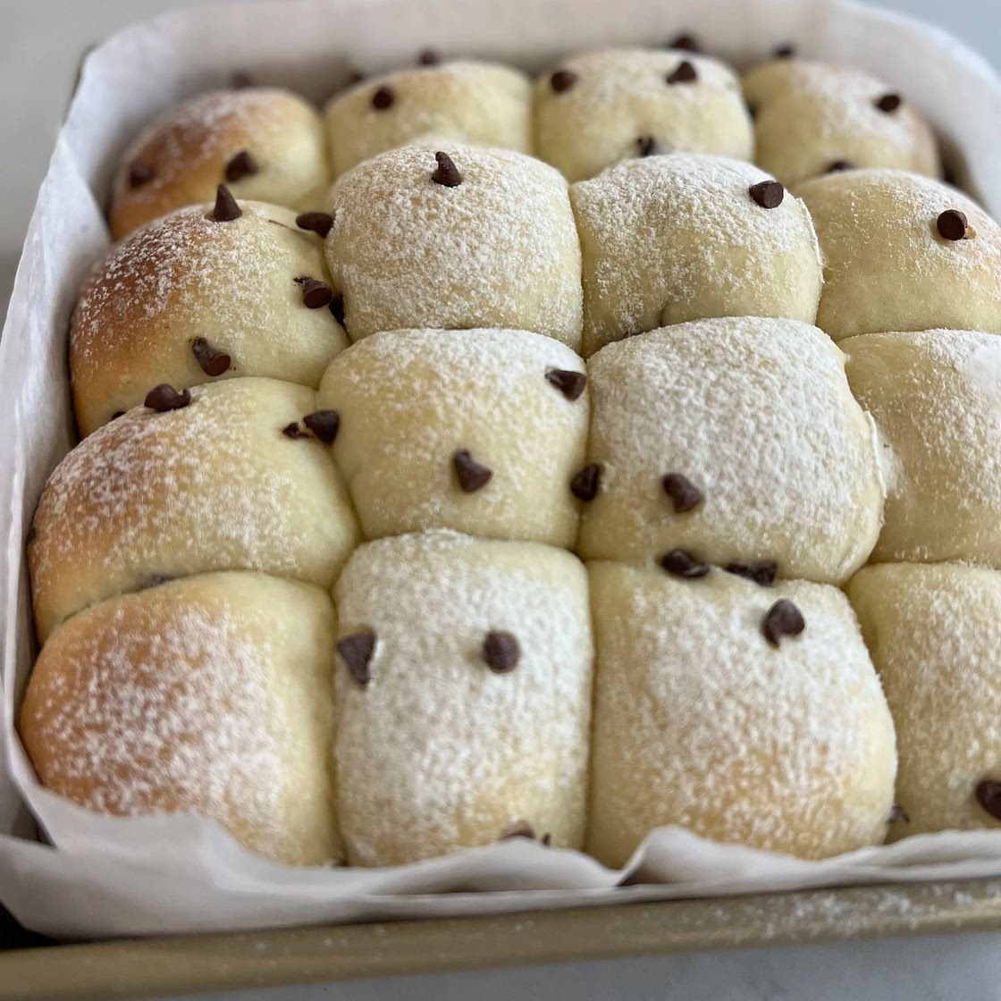 Cookie Dough Milk Bread Recipe by Kat Lieu — modern asian baking