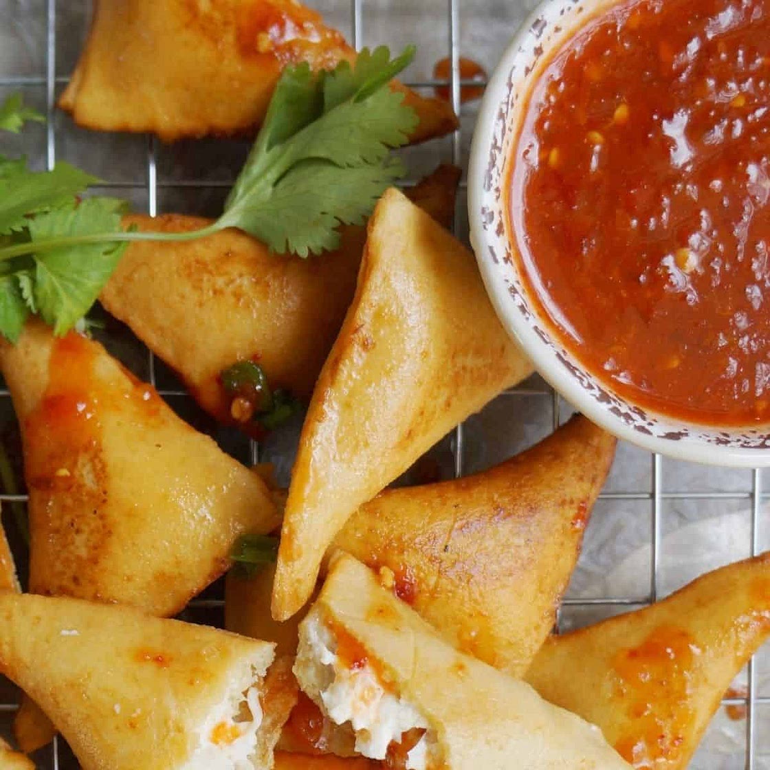 Keto Crab Rangoons