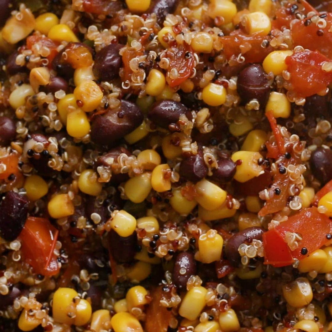 Southwestern-Style Quinoa Salad Recipe by Tasty