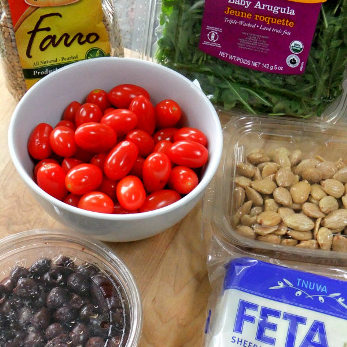 Farro and Arugula Salad