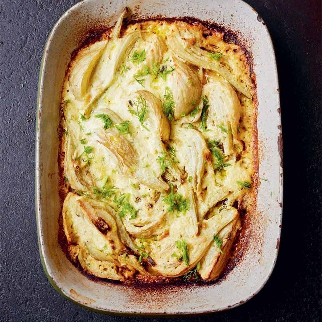 Fennel gratin