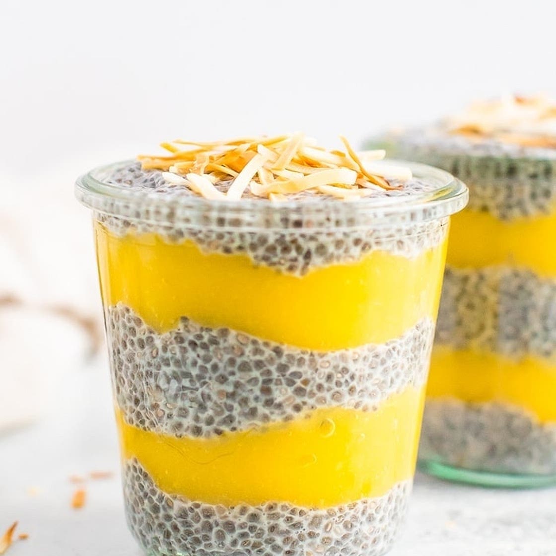 Coconut Mango Chia Pudding
