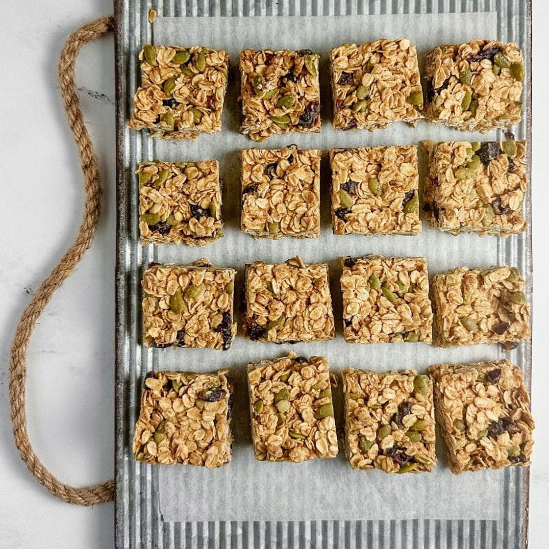 Pumpkin Spice Granola Bars