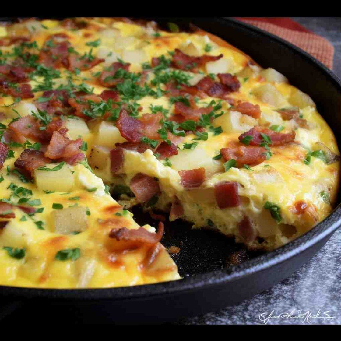 Potato Bacon Frittata Barefoot Contessa