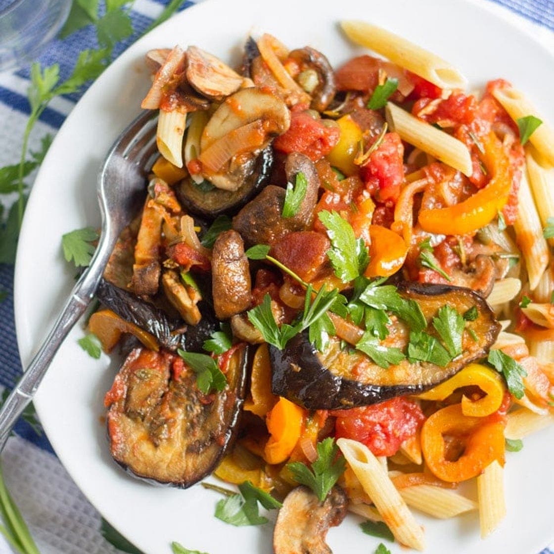 Eggplant Cacciatore