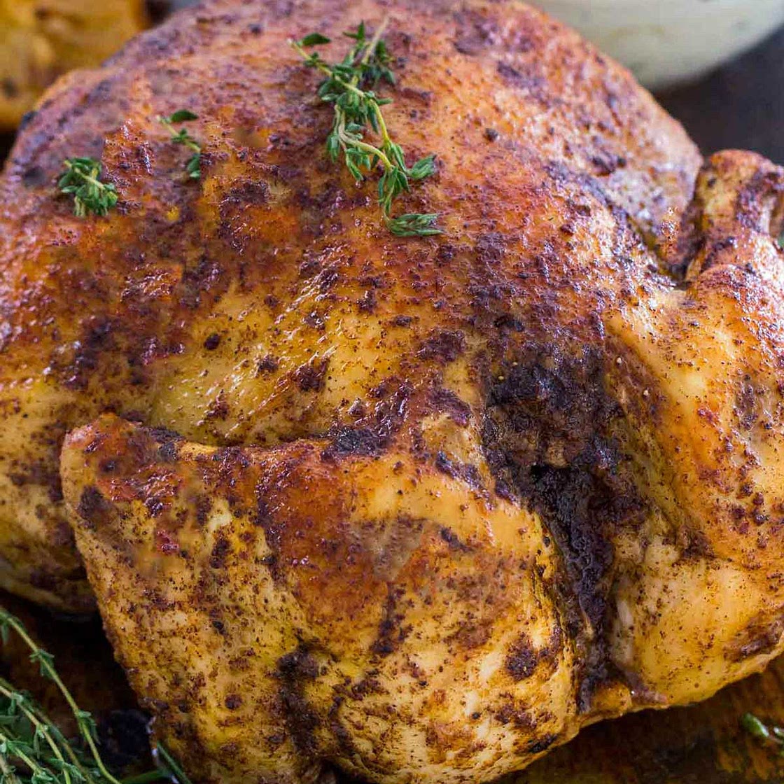 Easy Instant Pot Whole Chicken from Fresh or Frozen