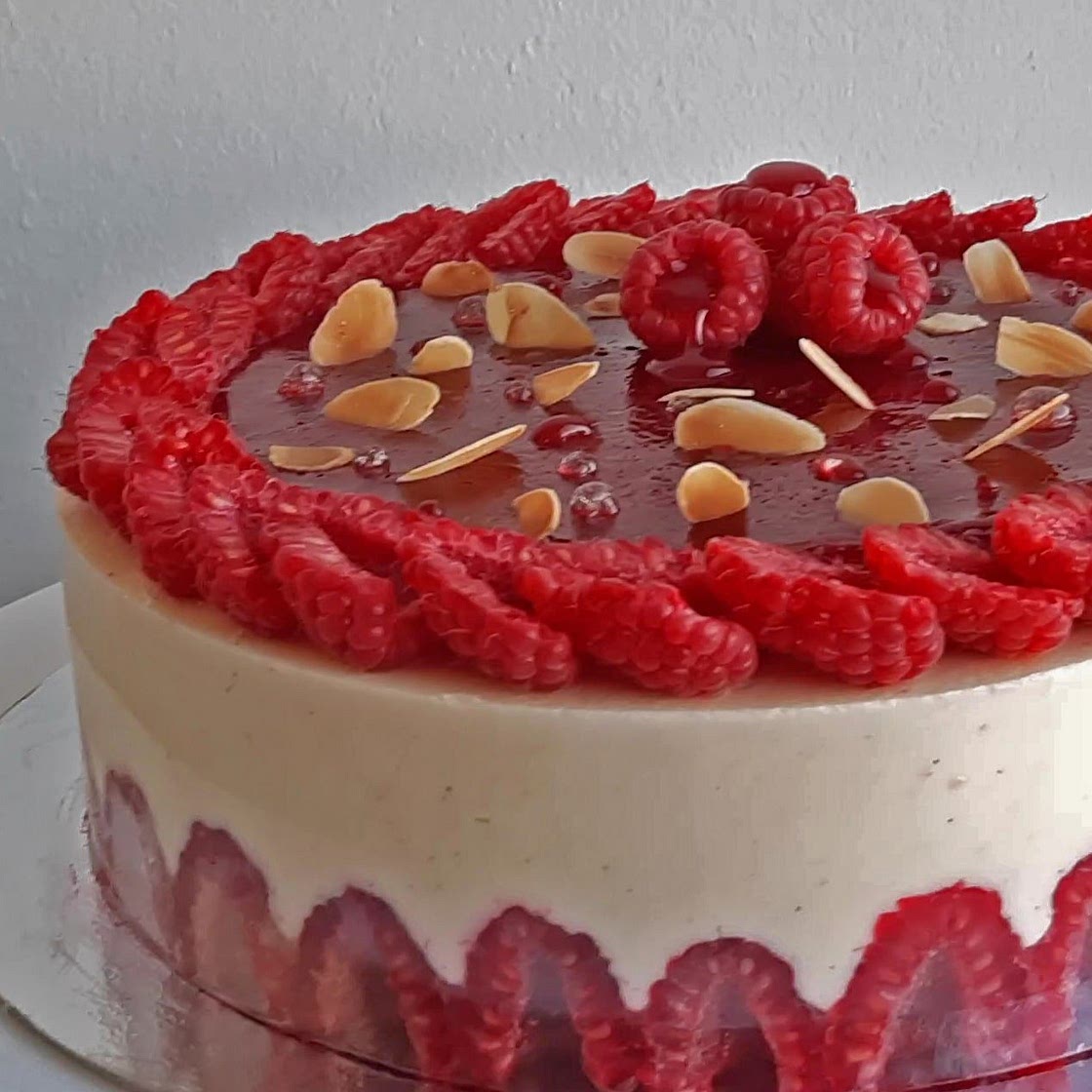 Gluten Free Framboisier Cake