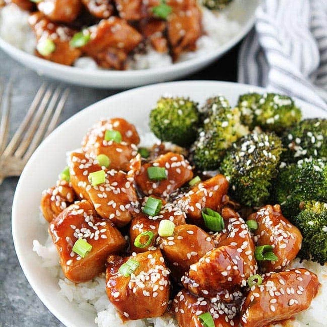 Honey Sesame Chicken {Instant Pot}