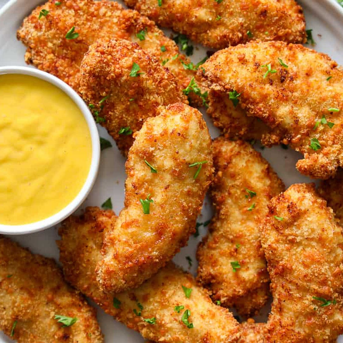 Breaded Air Fryer Chicken Tenders