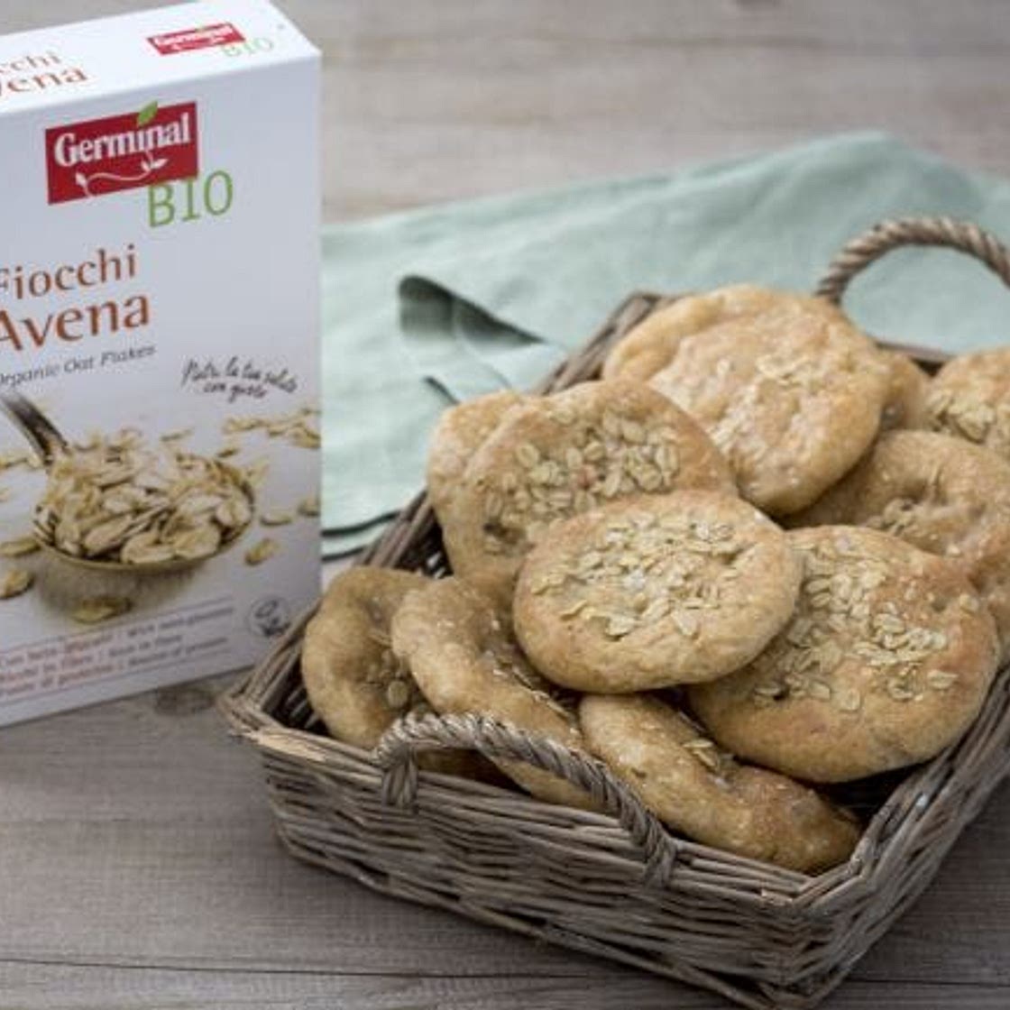 Focaccine ai fiocchi d'avena