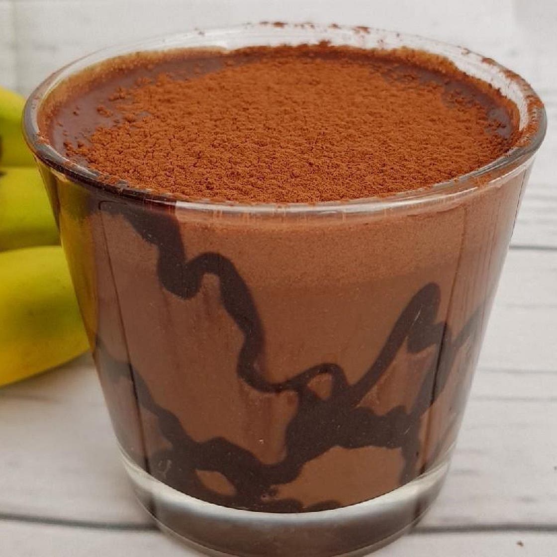 Smoothie de café com chocolate