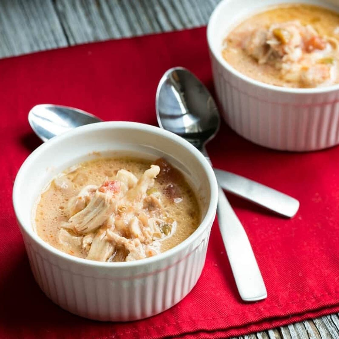 Low Carb Crock Pot Chicken Soup