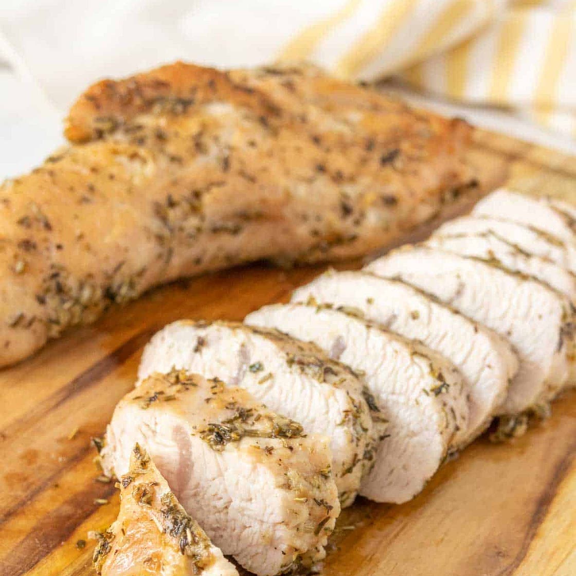 Garlic and Herb Turkey Tenderloin