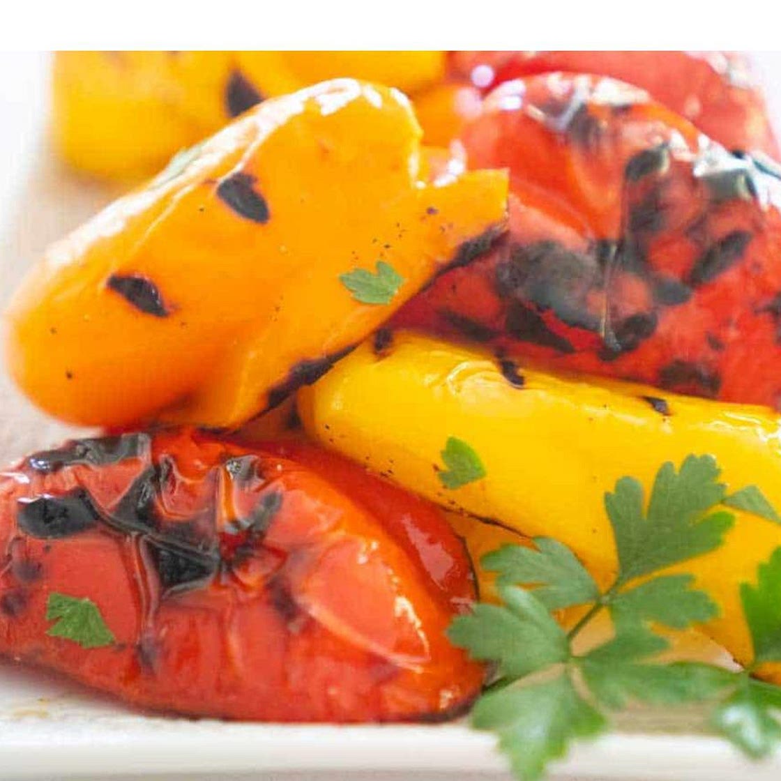 Easy Grilled Peppers