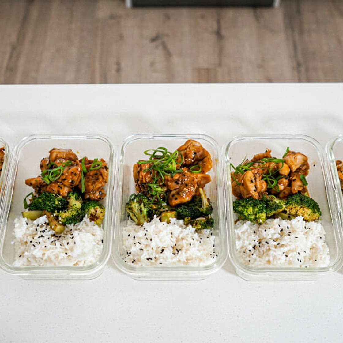 Honey Chicken Meal Prep