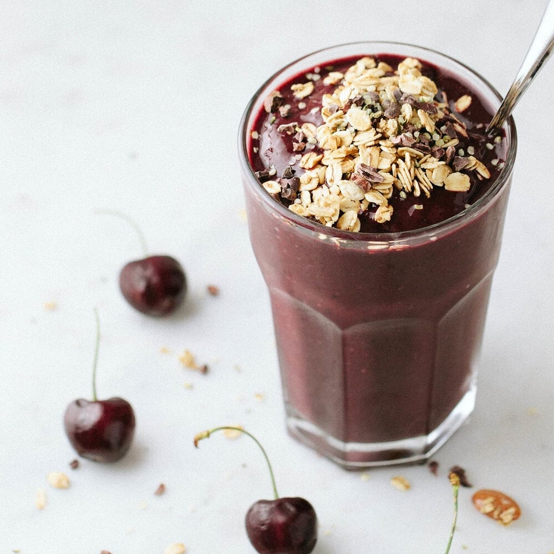 Chocolate Cherry Smoothie