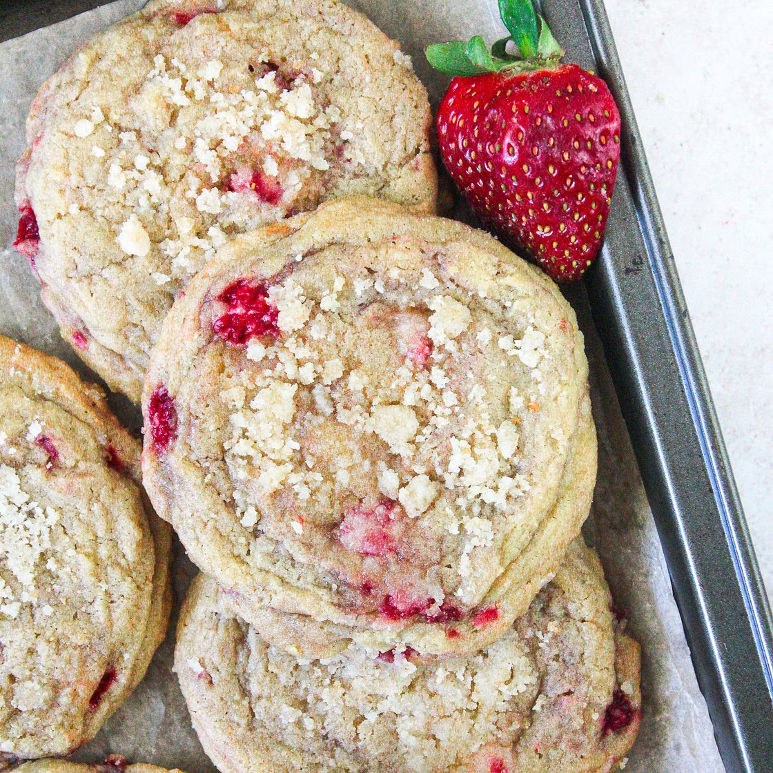 Strawberry Shortcake Cookies