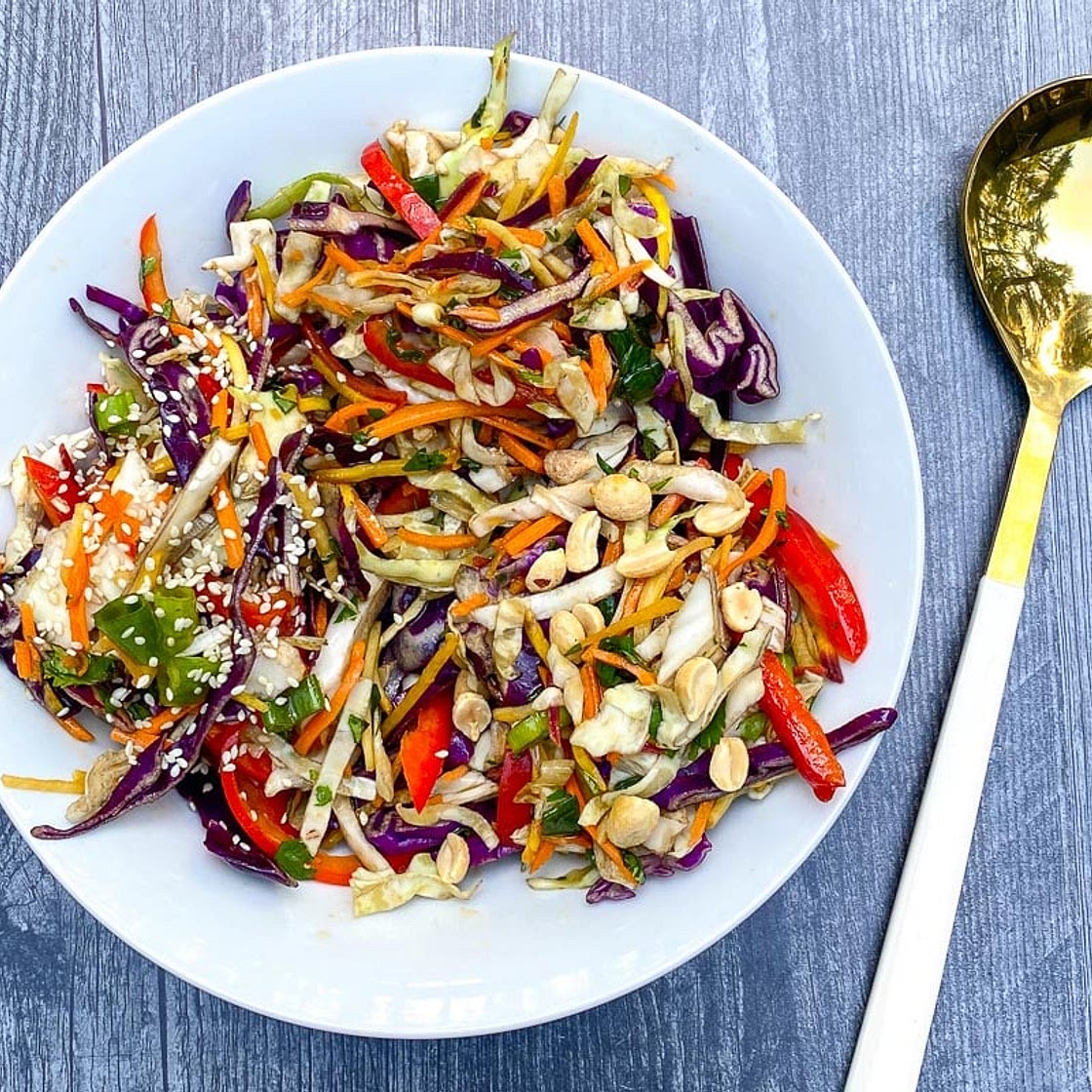 Low FODMAP Asian-Inspired Slaw