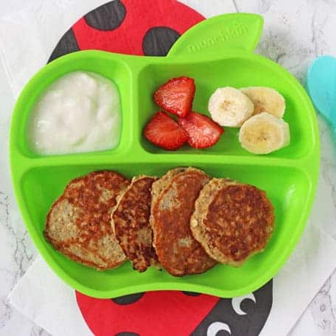 Baby Weaning Pancakes - 3 Ingredients