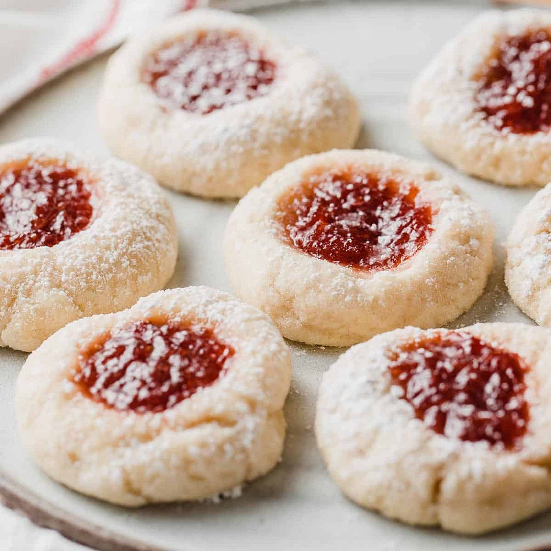 Sourdough Thumbprint Cookies Recipe