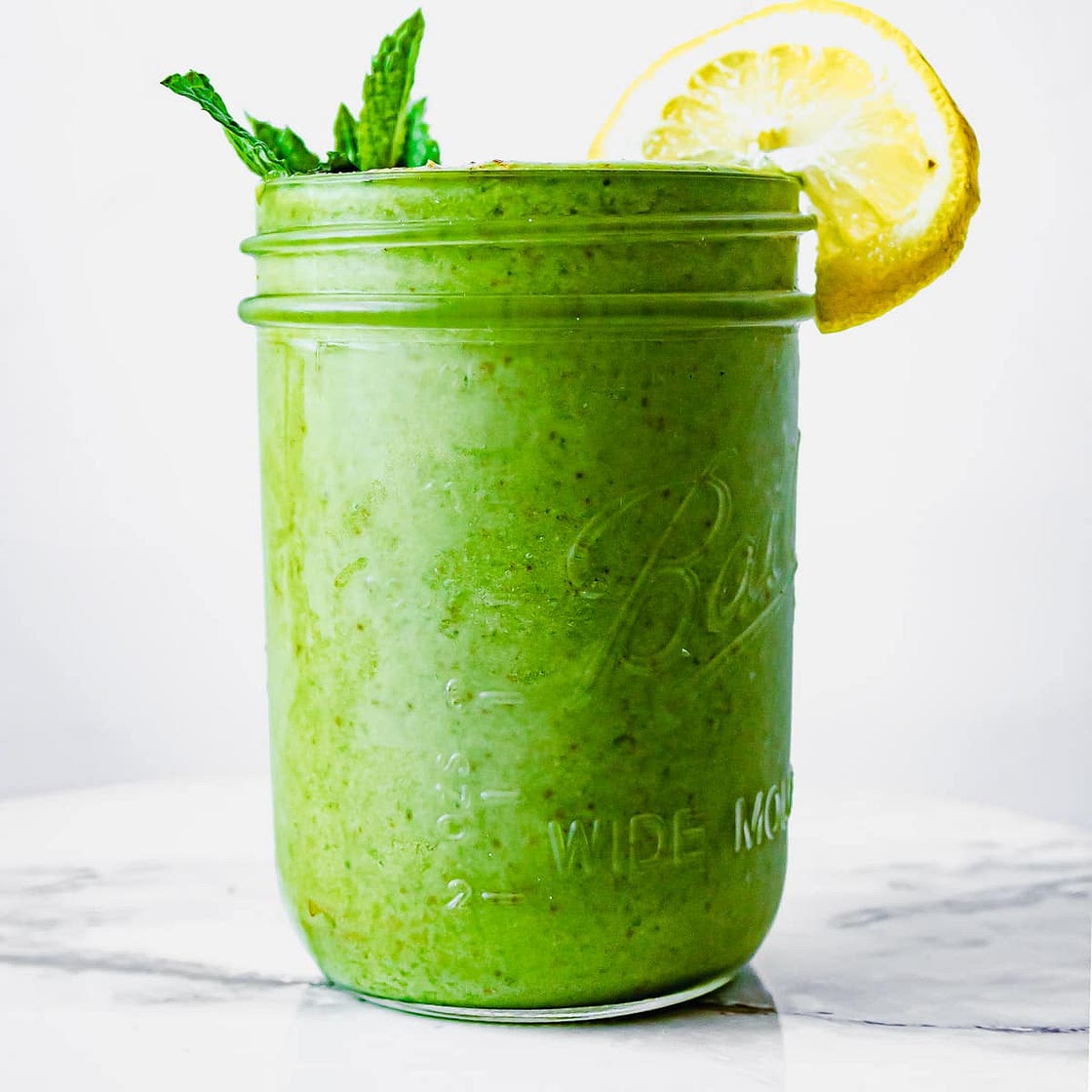 Mango Kale Smoothie Recipe with Collagen