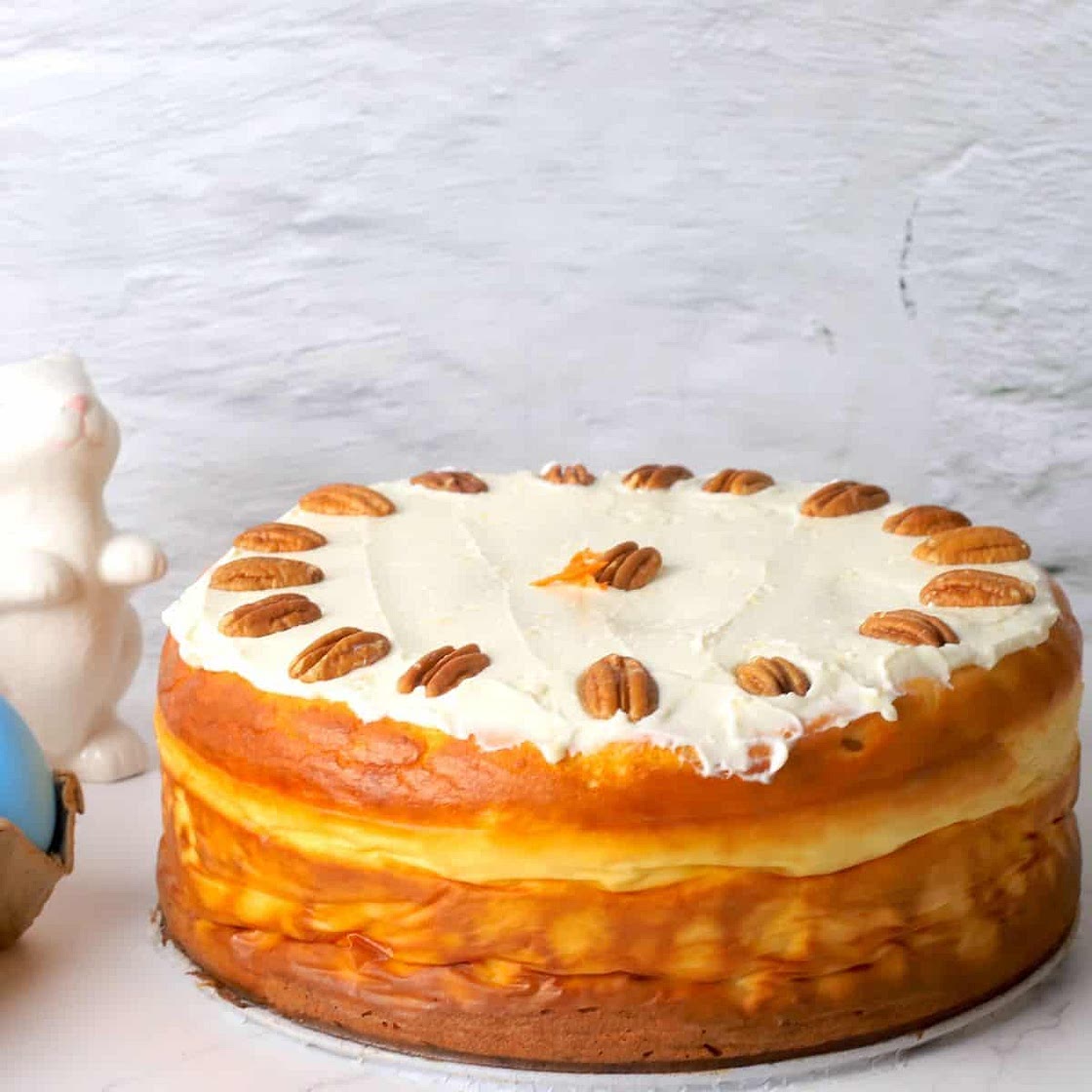 Sugar Free Carrot Cake Cheesecake (Diabetic Friendly)