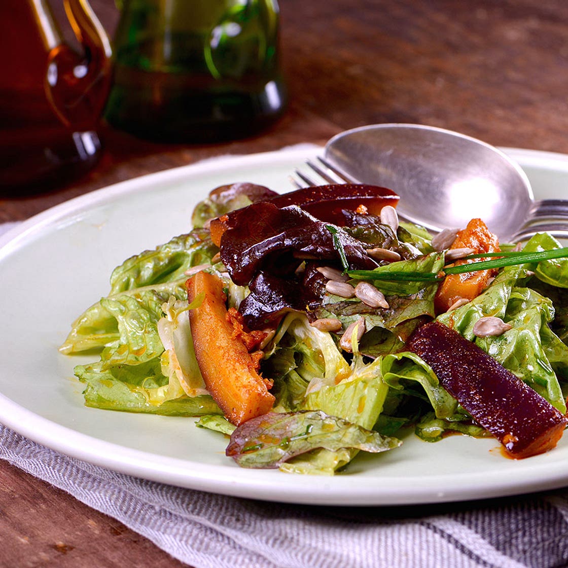 Ensalada de berenjenas escabechadas caseras