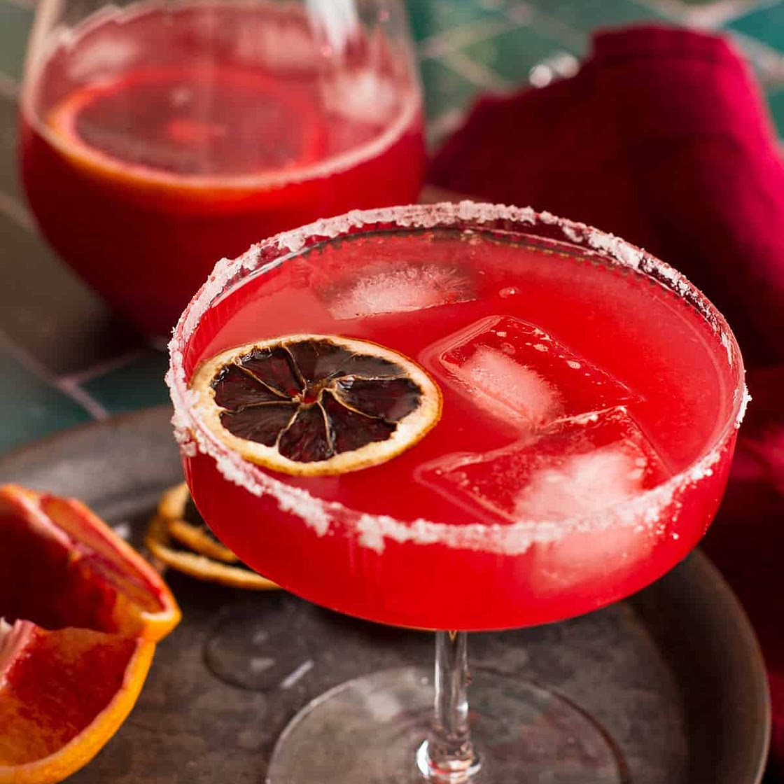 Blood Orange Margarita Cocktail