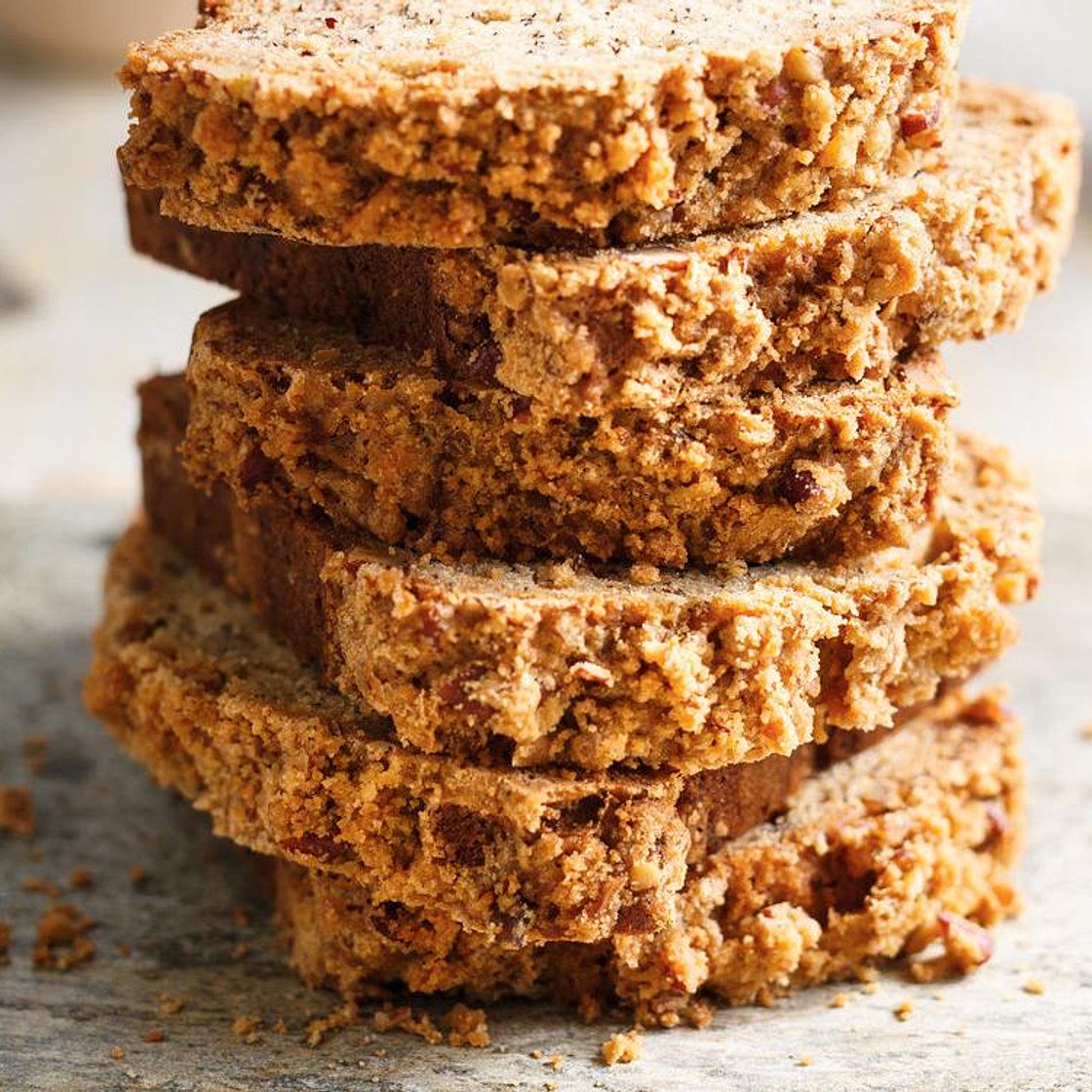 Pain aux bananes et crumble à l’érable