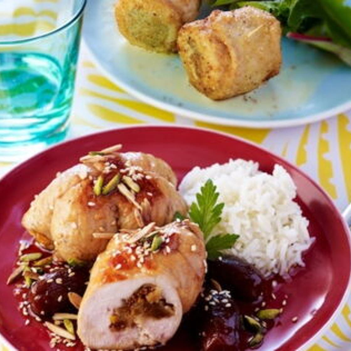 Paupiettes de poulet façon tajine