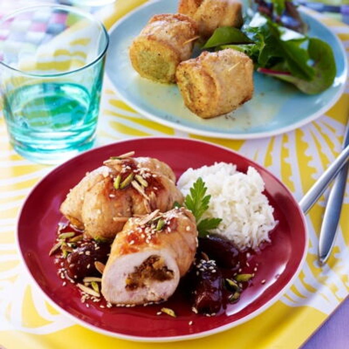 Paupiettes de poulet façon tajine