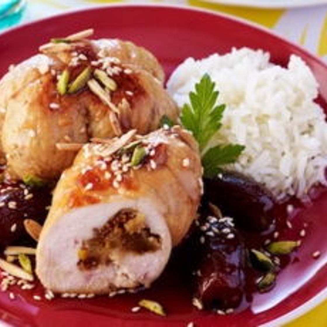 Paupiettes de poulet façon tajine