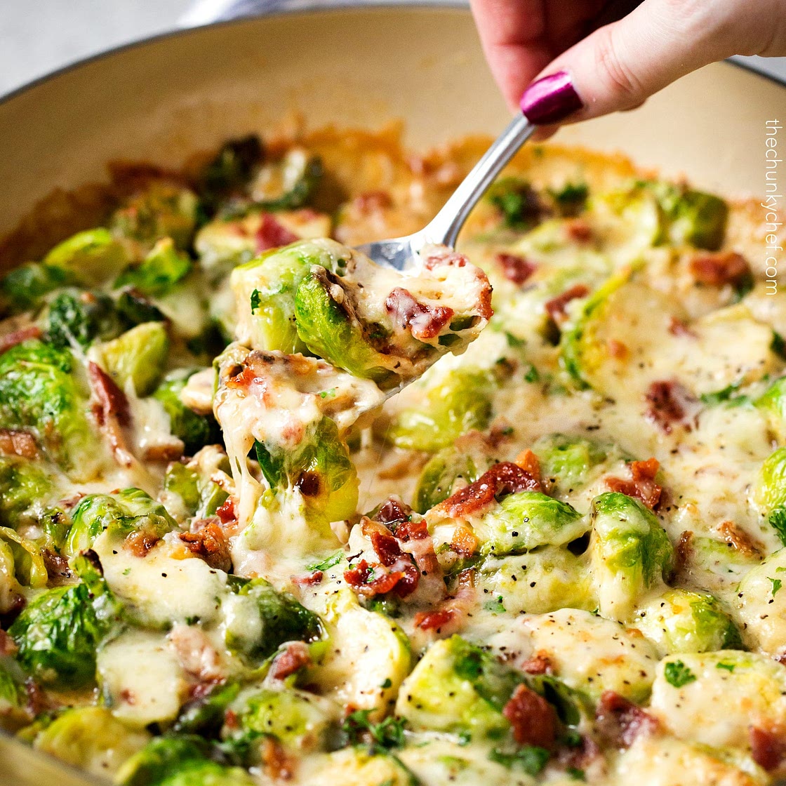 Brussels Sprouts Gratin