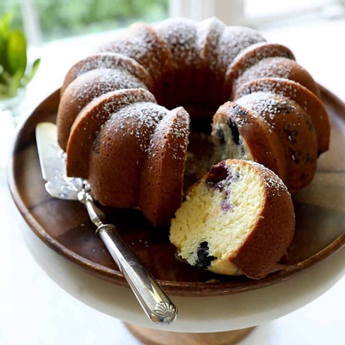 Blueberry Lemon Bundt Cake