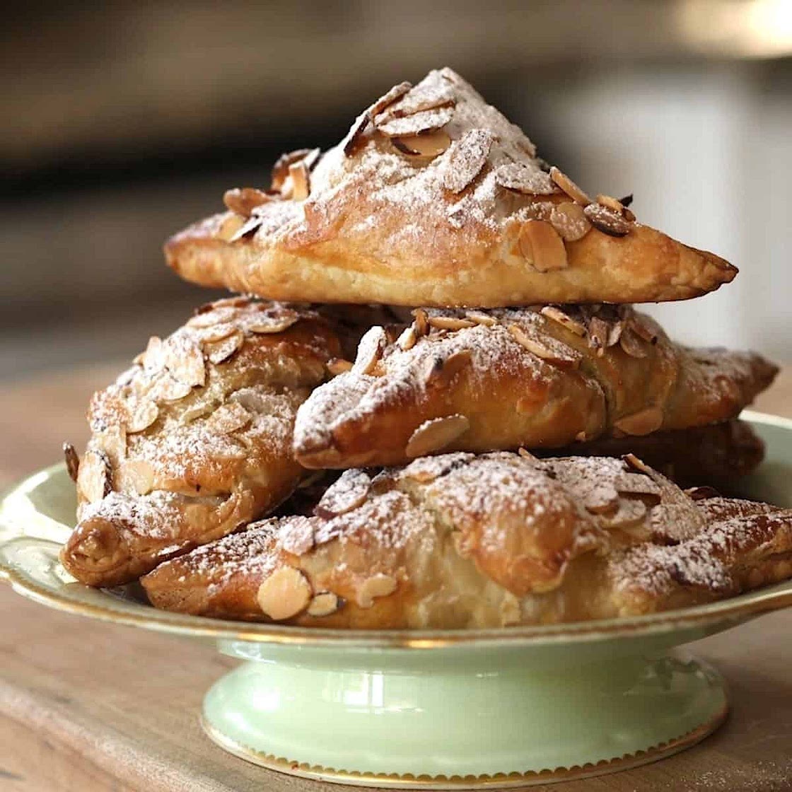 Easy Almond Croissants